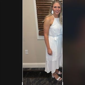 Express white dress